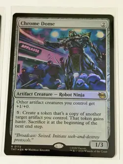 Chrome Dome Teenage Mutant Ninja Turtles Foil 172 - Image 1