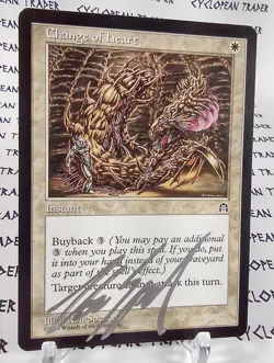 CHANGE OF HEART mtg Signed by Ron Spencer Stronghold Common (#1) - Image 1