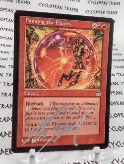 FANNING THE FLAMES mtg Signed by Ron Spencer Stronghold Unc (#1) - Image 1