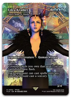 Edea Kramer - Teferi, Mage of Zhalfir (Showcase) #32 NM Final Fantasy Magic MTG - Image 1