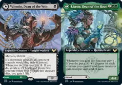 1 x Valentin, Dean of the Vein // Lisette, Dean of the Root - Foil - Extended Ar - Image 1