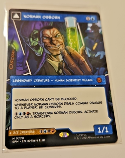 Norman Osborn - Green Goblin 0220 Borderless Mythic Nonfoil MTG Spider-Man NM - Image 2