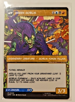 Norman Osborn - Green Goblin 0220 Borderless Mythic Nonfoil MTG Spider-Man NM - Image 3