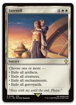 Farewell #242 (NM) Final Fantasy FIC Magic MTG - Image 1