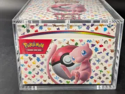 Pokemon 151 SV3.5 Booster Bundle Display Case Sealed W/Acrylic Case - Image 5