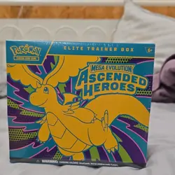 Pokemon TCG Mega Evolution Ascended Heroes ETB Sealed New In Hand - Image 1
