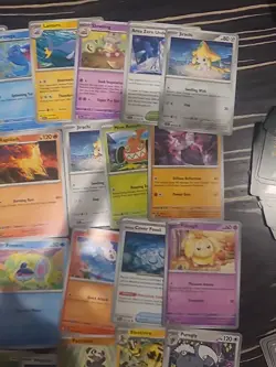 Lot Set Of 91 Pokemon Cards + 13 Energy + 13 Redeem - Image 5