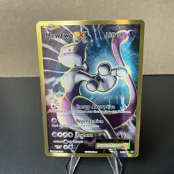 Mewtwo EX Ultra Rare Holo 103/108 - Evolutions Full Art 2016 Pokemon TCG MP - Image 1