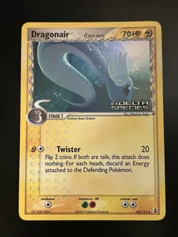 Pokemon TCG Dragonair 042/113 Delta Species Reverse Holo NM - Image 1