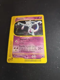 2002 Pokemon Expedition Mewtwo 20/165 Holo Rare Mint Ungraded - Image 1