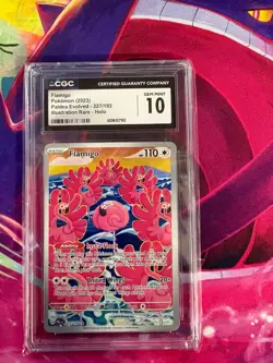 Flamigo 227/193 Paldea Evolved English CGC Graded 10 Pokemon TCG - Image 1