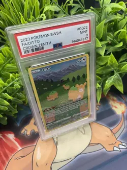 Ditto #GG22 Pokemon SWSH Crown Zenith Galarian Gallery MINT PSA 9 - Image 3
