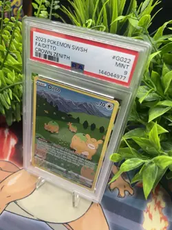 Ditto #GG22 Pokemon SWSH Crown Zenith Galarian Gallery MINT PSA 9 - Image 4