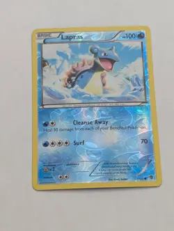 Pokemon TCG - Plasma Blast Reverse Holo Lapras Common 17/101 LP - Image 1