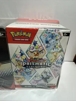 Pokemon Prismatic Evolutions Surprise Box and Booster Bundle 2 Pack - Image 3