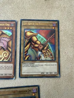 Exodia The Forbidden One Set [1st Edition] YGLD-ENA17-21 Yugi's Legendary Decks - Image 3