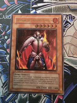 Thestalos The Firestorm Monarch - RDS-EN021 - Ultimate Rare - 1st Edition - LP - Image 1