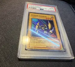 2003 Yu-Gi-Oh! X-Head Cannon Magician's Force MFC 1st Edition Super Rare PSA 8 - Image 2