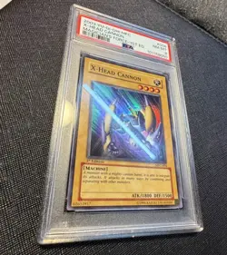 2003 Yu-Gi-Oh! X-Head Cannon Magician's Force MFC 1st Edition Super Rare PSA 8 - Image 4