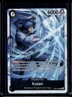 2025 One Piece Starter Deck Kuzan Super Rare #ST27-003 - Image 1