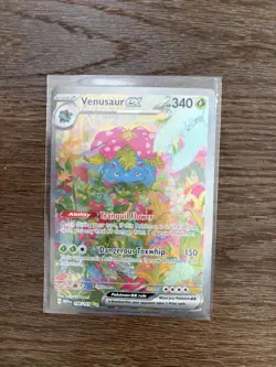 Pokemon TCG Venusaur EX Card 198/165 SV Sir Scarlet & Violet 151 - Image 1
