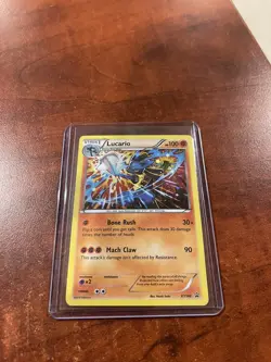 Pokemon - Lucario Holo - XY140 - Black Star Promo Card - Image 1