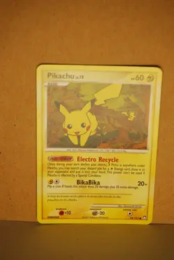 PIKACHU 94/123 Non-Holo 2007 Mysterious Treasures Pokemon Card - LP - Image 1