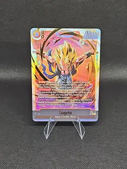 Dragon Ball Super Card Game Fusion World Dual Evolution Gogeta FB09-122 SCR ⭐ - Image 1