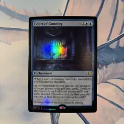 Court of Cunning MTG Commander Legends Foil LP Card x1 - Image 1