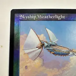 1x Skyship Weatherlight - Foil Moderate Play MTG Magic - - Image 2