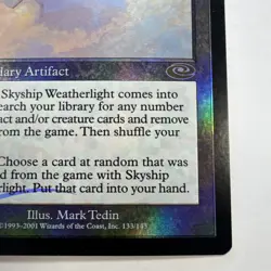 1x Skyship Weatherlight - Foil Moderate Play MTG Magic - - Image 5