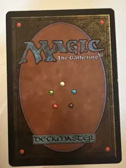 Magic the Gathering MTG Beta Keldon Warlord NM- (Beta Bob) - Image 2