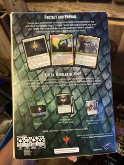 Mtg Commander Adventures In The Forgotten Realms Deck New Sealed Aura Of Courage - Image 2