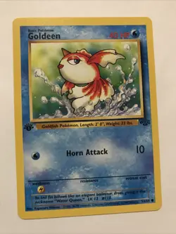 1999 Pokemon Jungle Goldeen 1st Edition #53/64 Card - Image 1