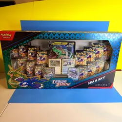 Pokemon Crown Zenith Sea and Sky Premium Collection Box Sealed New! - Image 1