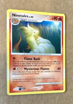 Pokemon TCG Ninetales LV.43 36/127 - 2009 Rare Regular Non-Holo - Image 3