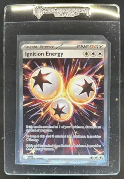 2025 Pokemon Phantasmal Flames Ignition Energy Ultra Rare #124/094 - Image 1