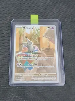 Pokemon Scarlet & Violet "Mimikyu" 075 / Black Star Promo / Near Mint - Image 4