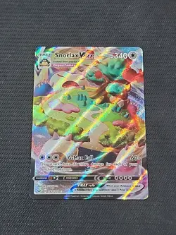 Pokemon Sword & Shield "Snorlax VMAX" 142/202 / Ultra Rare / Near Mint - Image 1