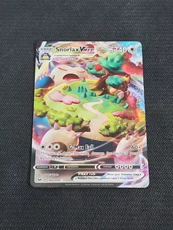 Pokemon Sword & Shield "Snorlax VMAX" 142/202 / Ultra Rare / Near Mint - Image 2