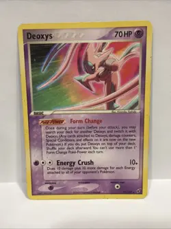 Deoxys - 17/107 EX Deoxys - 2005 regular Pokemon TCG - Image 1