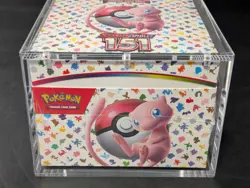 Pokemon 151 SV3.5 Booster Bundle Display Case Sealed W/Acrylic Case - Image 5
