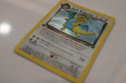 Dark Dragonite 1st Edition Holo Rare Team Rocket 5/82 2000 Pokemon *Damage* - Image 5