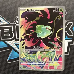 🔥Bulbasaur 133/132 Mega Evolution Illustration Rare Pokemon TCG NM+🔥 - Image 1