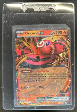 2025 Pokemon Phantasmal Flames Oricorio ex Double Rare #018/094 - Image 1