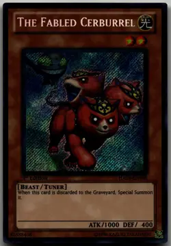 The Fabled Cerburrel Secret Rare Hidden Arsenal 4 HA04-EN008 LP - Image 1