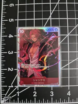 Shanks OP09-004 Foil One Piece TCG The Best Vol. 2 Japanese NM/M - Image 1