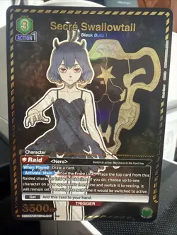 Union Arena Secre Swallowtail 1 Star Alt Art (Rare) Black Clover English - Image 1