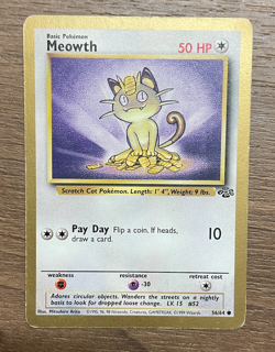 Meowth - (Gold Bordered Promo) 56/64 Miscellaneous Cards & Products Regular - Image 1