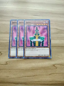 Yu-Gi-Oh! - Jinzo 3X - Complete Playset Of Common Cards - Image 1